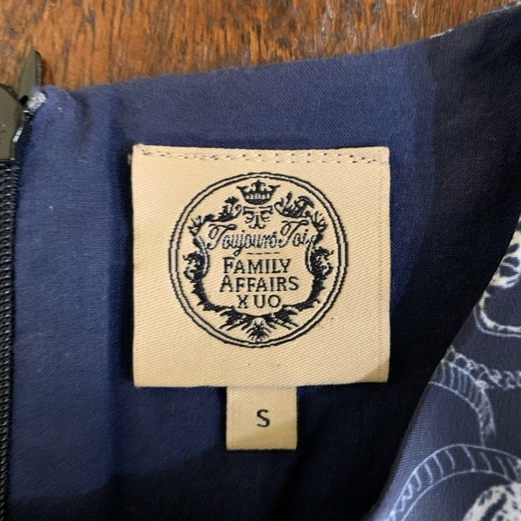 Family Affairs x UO Size Small Ariel Long Sleeve Baby Doll Dress With Belt - Picture 10 of 12